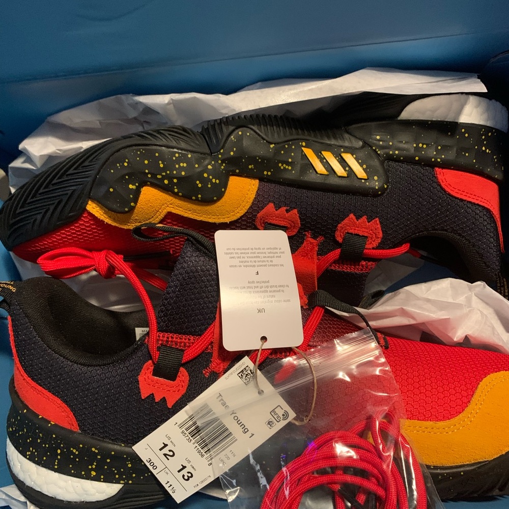 Trae Young Adidas 1 GY3772 Basketball Shoes - Picture 5 of 11